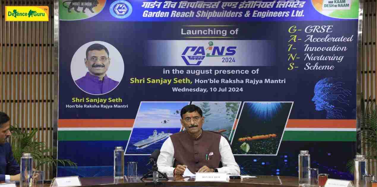 Raksha Rajya Mantri Shri Sanjay Seth launches-GAINS 2024